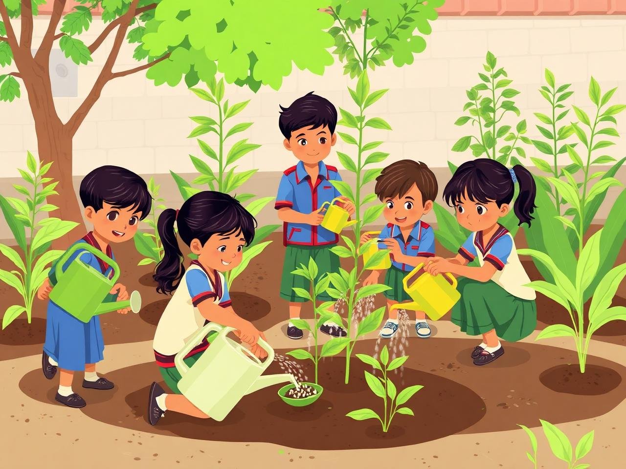 Tree Plantation — AI placeholder image
